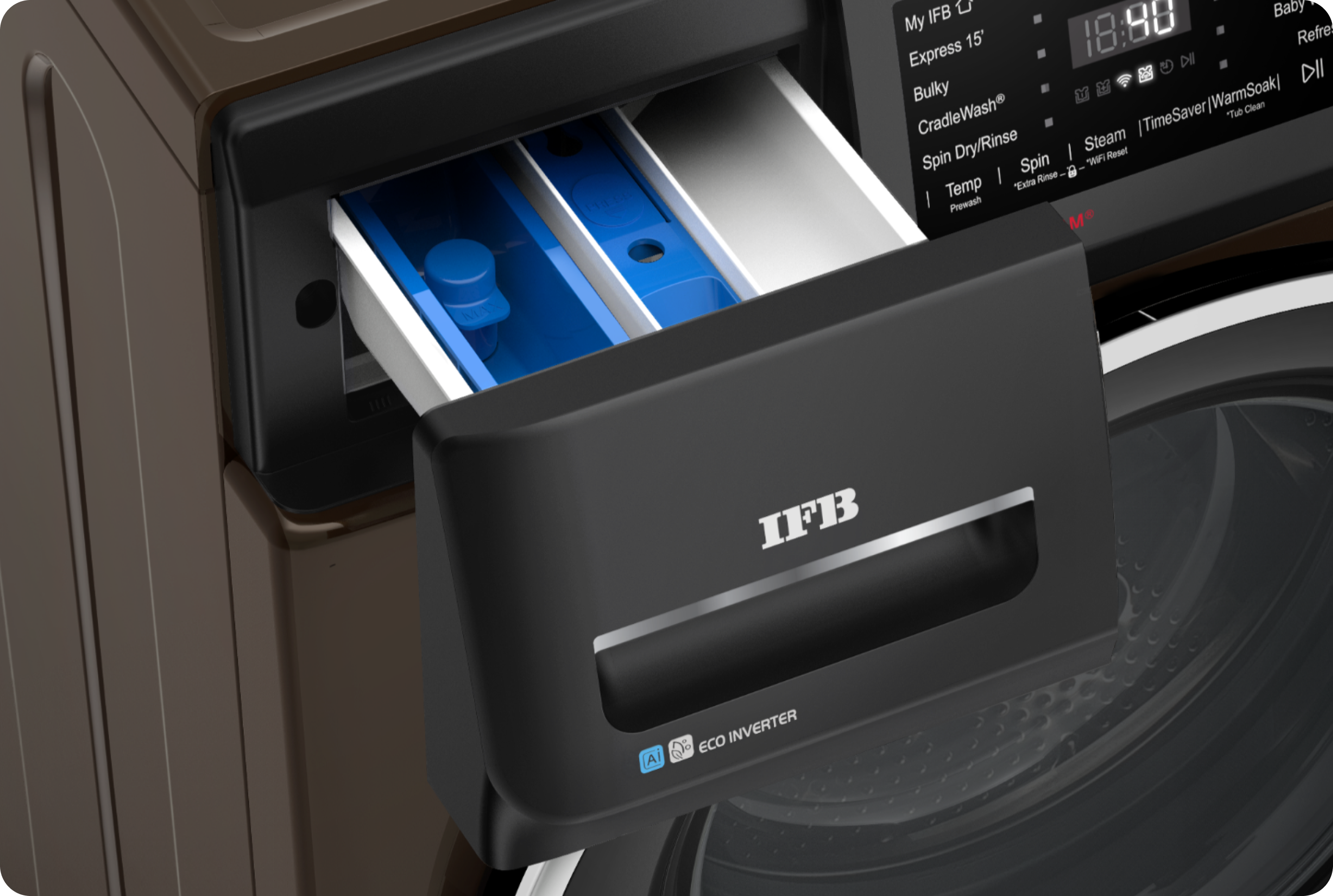 IFB DeepClean 10 kg Front Load Washing Machine with WiFi and Voice Enabled: Product feature